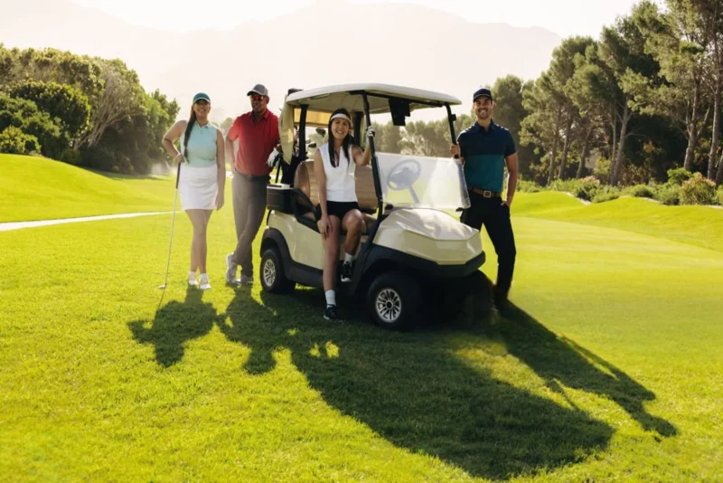 Minivan para Golfistas con Palos y Equipaje